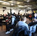 Lewington's supporters bar