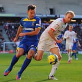 Luke Chadwick played in the first meeting between MK Dons and AFC Wimbledon