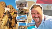 The joys of Sharm El Sheikh, Egypt, with Liam Kennedy and Tui. (pic by Dominic Scurr).