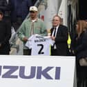 Dele Alli and Pete Winkelman paid tribute to George Baldock at Stadium MK two weeks ago