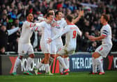 Stephen Gleeson scored the first goal between MK Dons and AFC Wimbledon