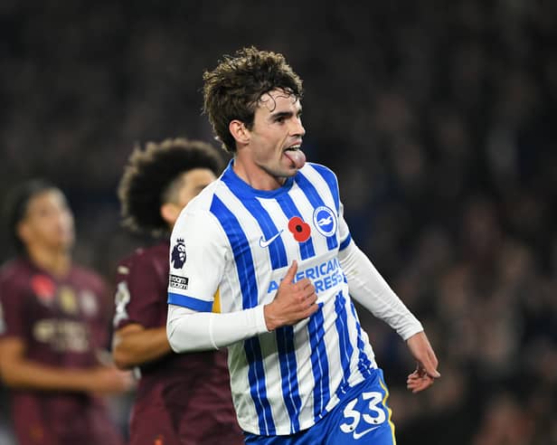 Matt O'Riley came off the bench for Brighton to score the winner in a 2-1 victory