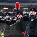 Buglers playing the Last Post