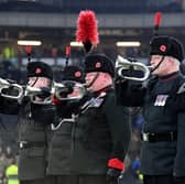 Buglers playing the Last Post