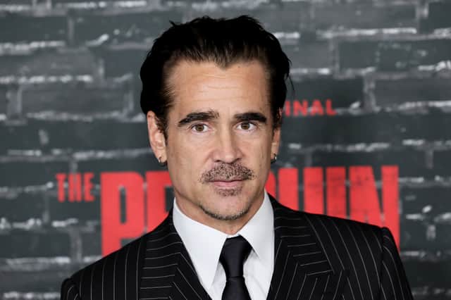 Colin Farrell plays Oz in The Penguin. Photo: Theo Wargo/Getty Images