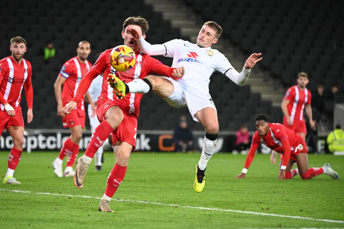 Toby Lock Toby Lock's MK Dons player ratings after the Trophy defeat to Leyton Orient