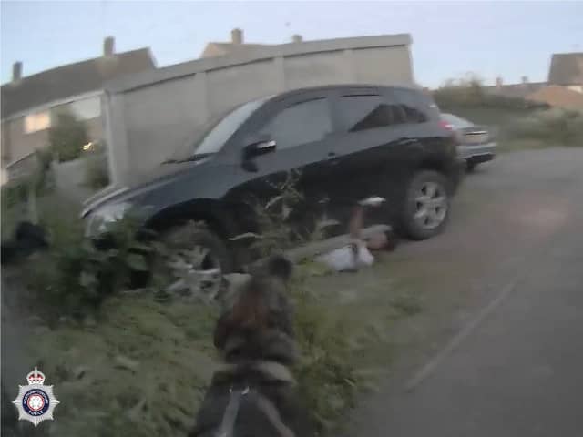 Thug who glassed 'Good Samaritan' in pub found hiding under car.