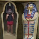 Dean McCullough takes on ‘Sinister Sarcophagus’ Bushtucker Trial.