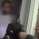 'Phone thief' is arrested by police.