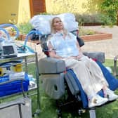 Catherine Davies was paralysed from the neck down as a result of the collision.