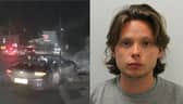 Edward Tully crashed into a family car - killing a 12-year-old girl.