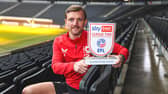 Alex Gilbey with his trophy