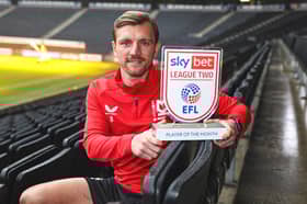 Alex Gilbey with his trophy