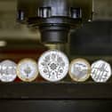 The five new designs include coins commemorating the Red Arrows, the modern railway and Queen Elizabeth The Queen Mother