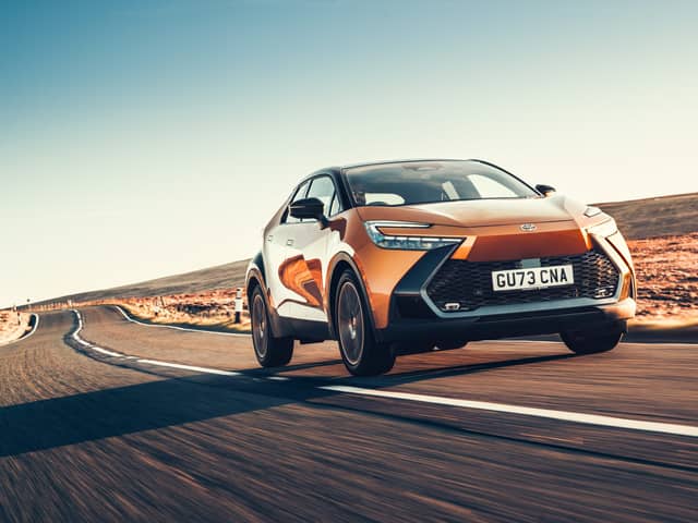 The CH-R's styling is divisive, but it looks good in the right colour