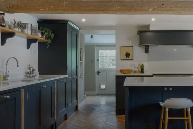 All the rooms in the Wiltshire house are large, with plenty of space for entertaining