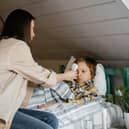 There was almost double the number of children in hospital with RSV compared with the same week last year. 
