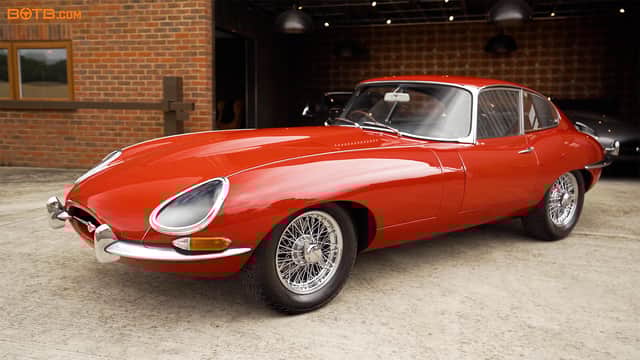 The E-Type can top 150mph, which was remarkable back in the 1960s