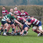 Bletchley 1XV Captain, Hugo Govett defending strong
