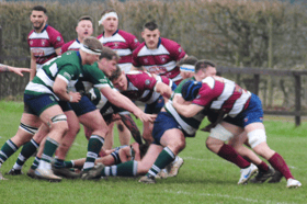 Bletchley 1XV Captain, Hugo Govett defending strong
