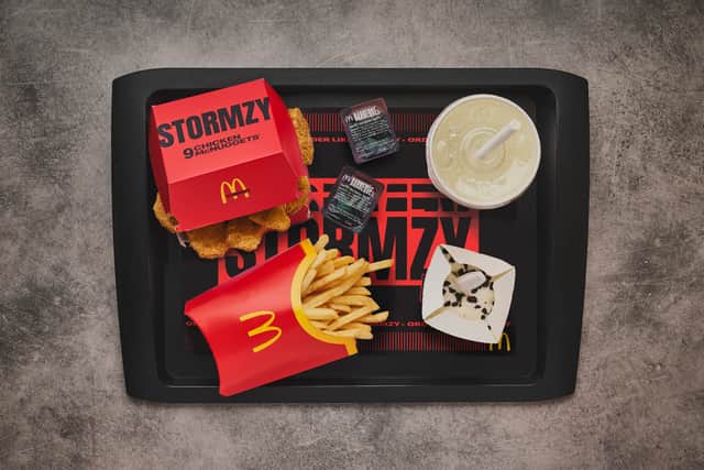 Multi award-winning artist Stormzy (AKA Big Mike) makes history with McDonald’s, launching the first Famous Order across UK and Ireland (Photo: Red Consultancy)