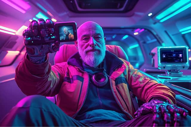 After research revealed what younger Brits envisage their lives would be like when they finally finish work, AI tools have brought these visions to life.