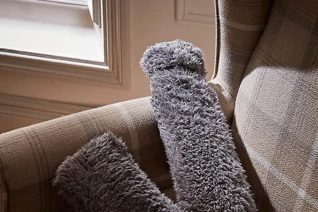 Teddy Bear Long Hot Water Bottle