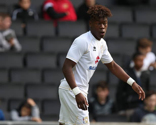 Brandon Thomas-Asante made 35 appearances for MK Dons
