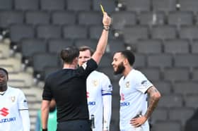 Jay Williams has picked up four yellow cards since signing for MK Dons