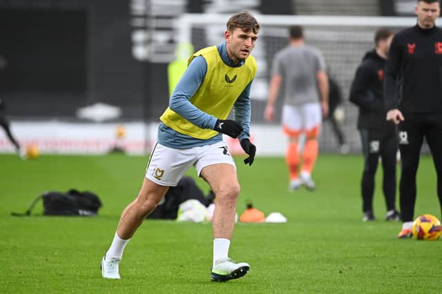 Laurence Maguire has been out injured since Boxing Day