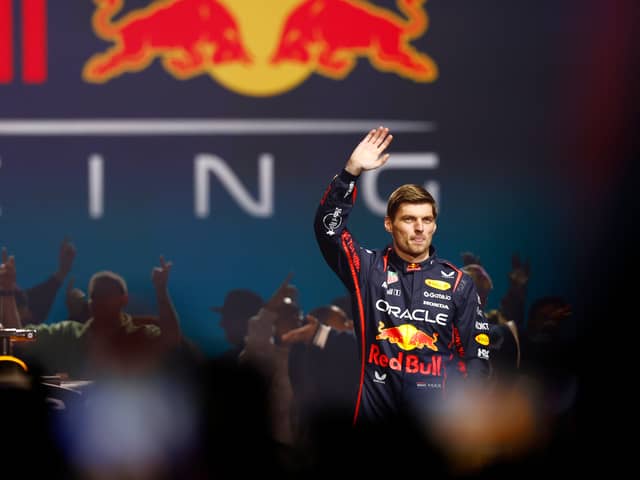 MaxVerstappen was booed on stage at last week's F1 75 show