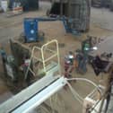 David Vinsome crushed between an excavation bucket and a fabrication table at Pallion Shipyard in Sunderland