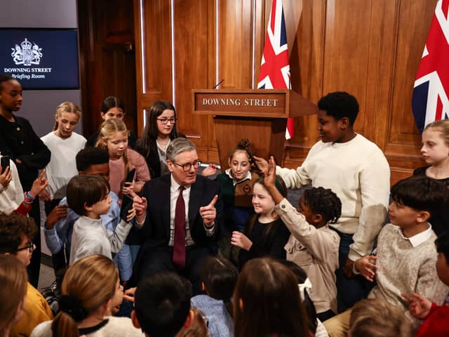 Young journalists questioned the Prime Minister at the heart of Westminster 