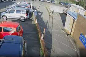A car dealer must pay more than £9,000 in fines and costs after a visitor to his premises was seriously injured when he fell down an unprotected drop. 