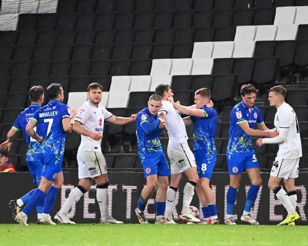 MK Dons and Accrington Stanley