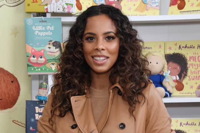 Rochelle Humes wears £350 suede blazer but I found a more affordable alternative