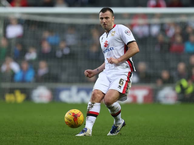 Antony Kay made 161 appearances for MK Dons from 2012-16