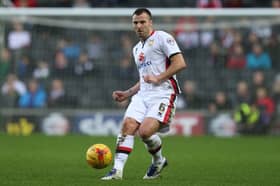 Antony Kay made 161 appearances for MK Dons from 2012-16