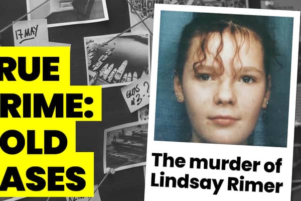 A photo of 13-year-old murder victim, Lindsay Rimer