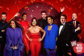 The presenting team for this year's Comic Relief.