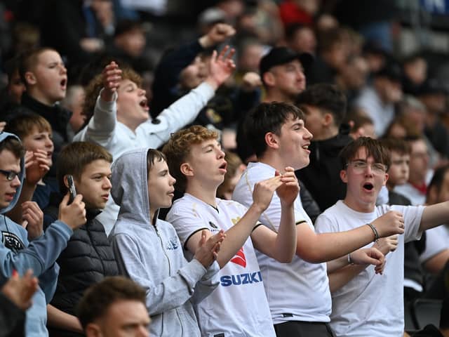 MK Dons supporters