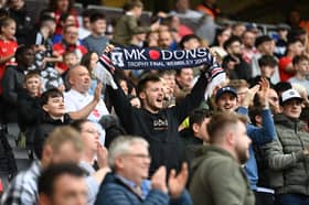 MK Dons supporters