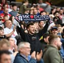 MK Dons supporters