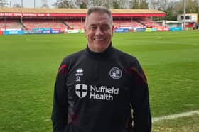 Scott Lindsey is back at Crawley Town