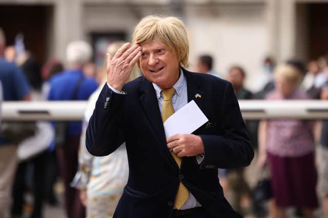 Michael Fabricant was the sixth person to enter the Celebrity Big Brother house!