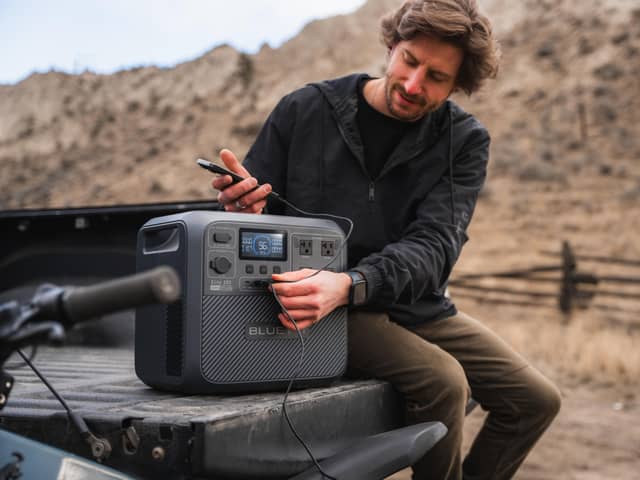The Bluetti Elite 200 V2 is smaller and lighter than its predecessor, but still a bulky unit