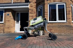 RIVR Evri robot dog to be trialled in Barnsley, South Yorkshire.