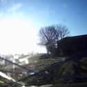 Charlie Taylor, driving after the crash. A reckless drink driver was caught on his own dash cam crashing his car into a tree after a night of booze - and plotting to falsely report it stolen. 