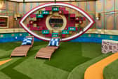 You can't escape the eye even in the garden at the CBB House!