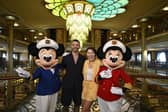 Emma and Matt Willis on board a Disney Cruise Line